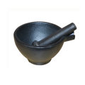 Traditional DIA 15cm Cast Iron Mortar and Pestle